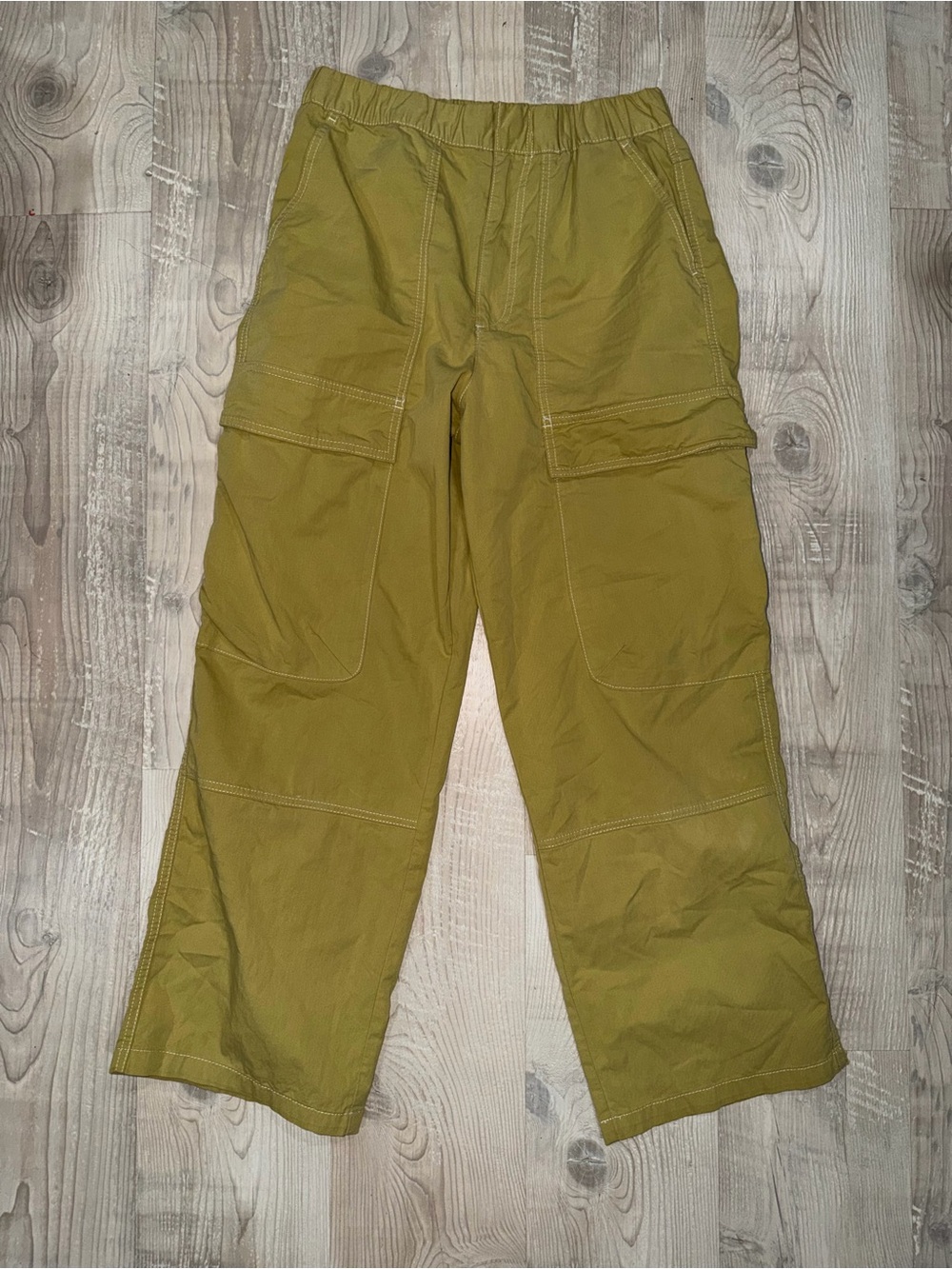 ZARA Cargo Wide Leg Pants, Size Medium